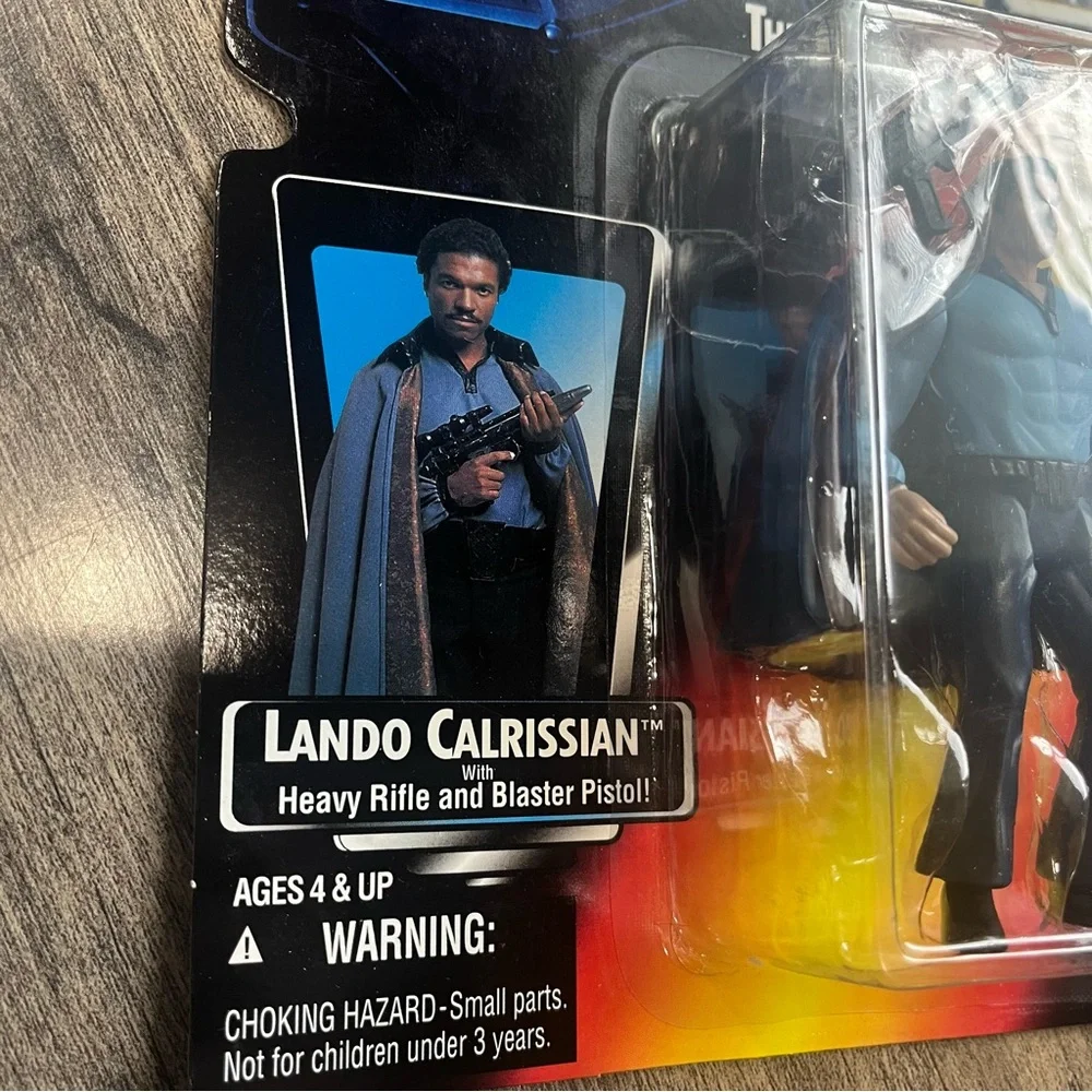 1995 Kenner Star Wars POTF Red Card Princess Leia Organa 3.75